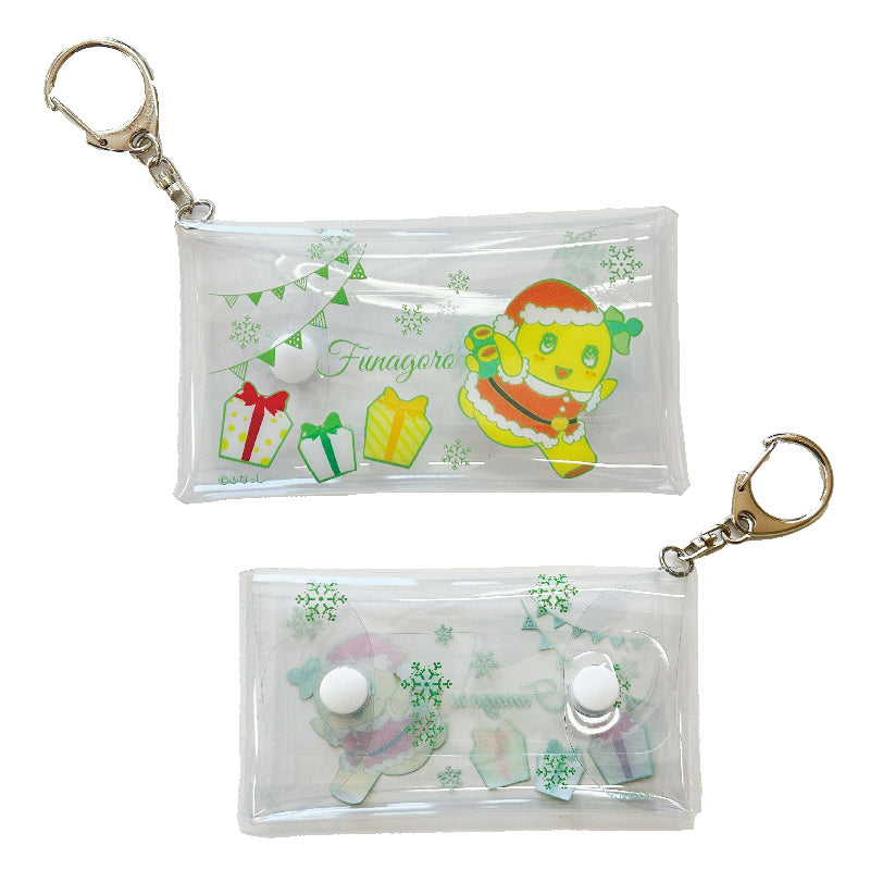 FL クリアケースキーホルダー(サンタふなごろー)