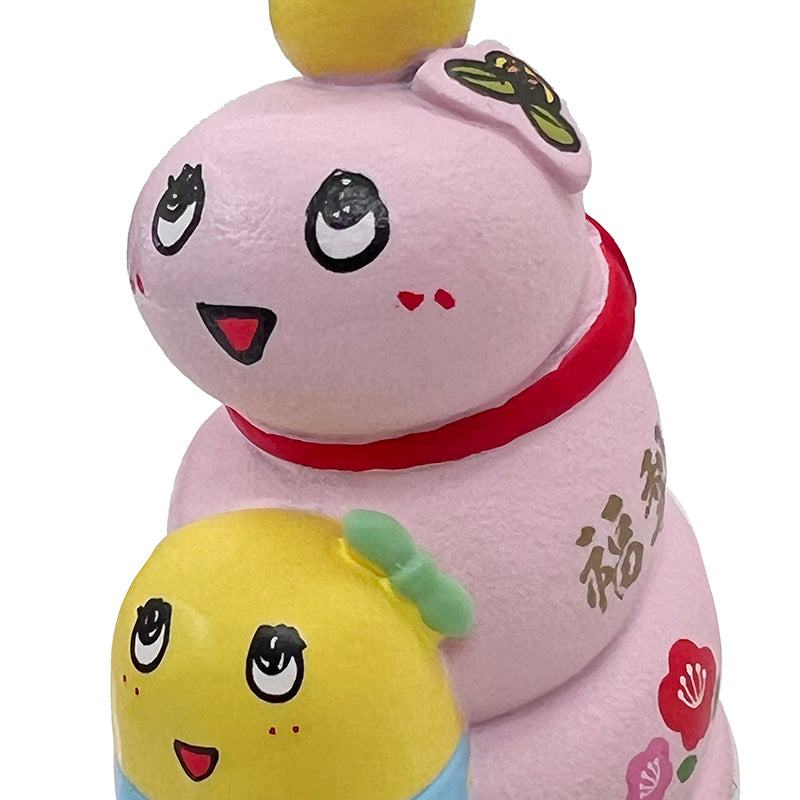 FL 巳年ふなっしーポリフィギュアマスコット(ピンク)