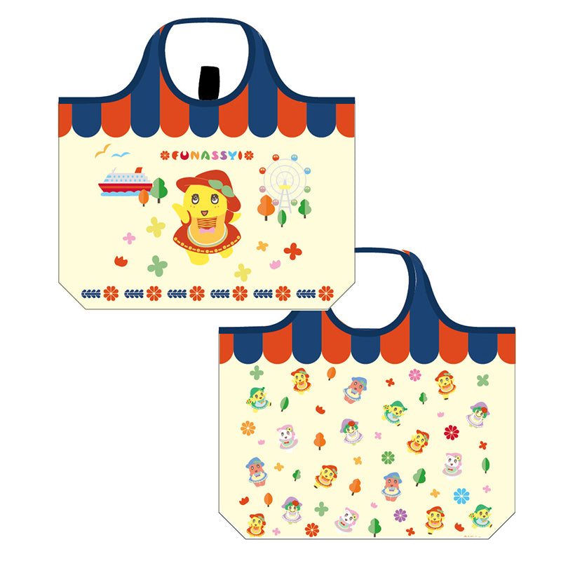 FL 2025横浜ふなっしーゴム留めエコバッグ(L)