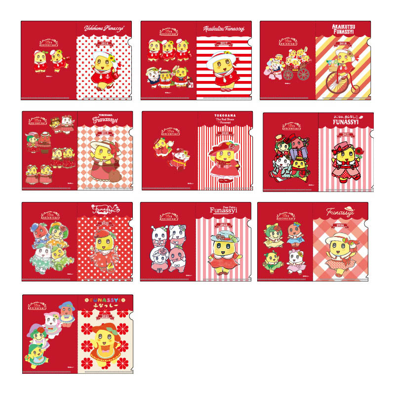 FL おんなしこ10th A6ミニクリアファイル(全10種)ブラインド