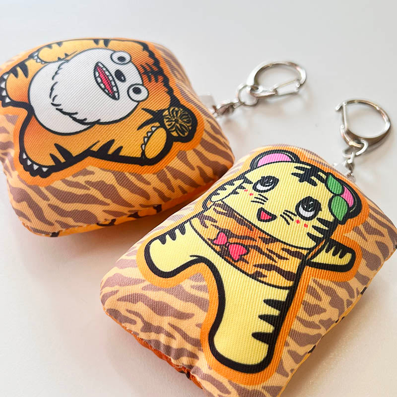 FL ふなっしー虎柄クッションマスコット2個セット