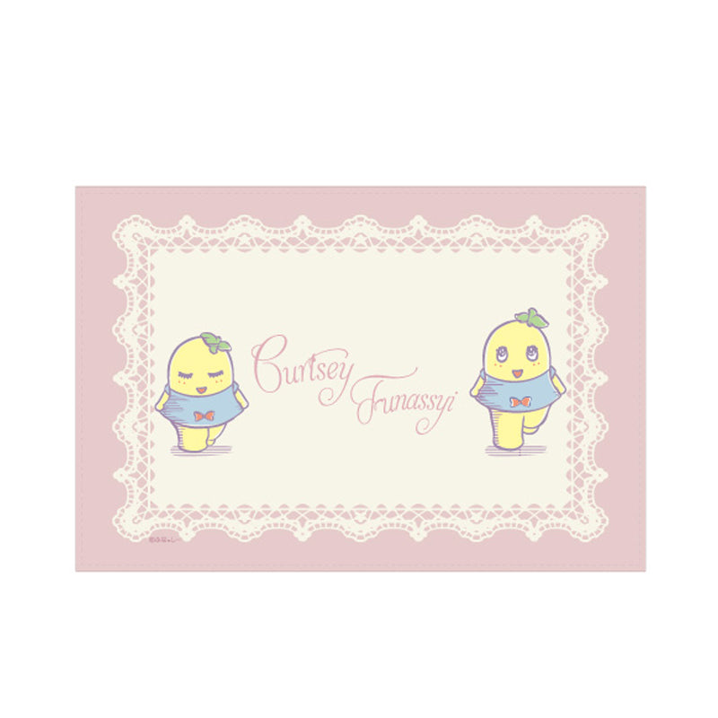 FL カーテシーふなっしーランチョンマット(ピンク)