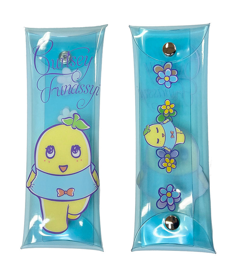 FL カーテシーふなっしークリアマルチペンケース