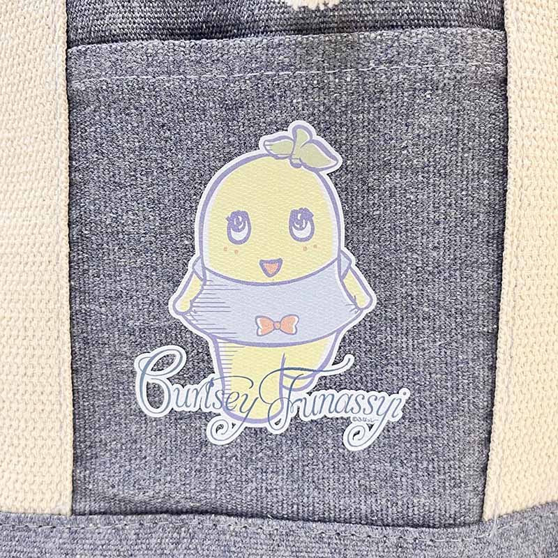 FL カーテシーふなっしーシャンブリック保冷巾着ライントート