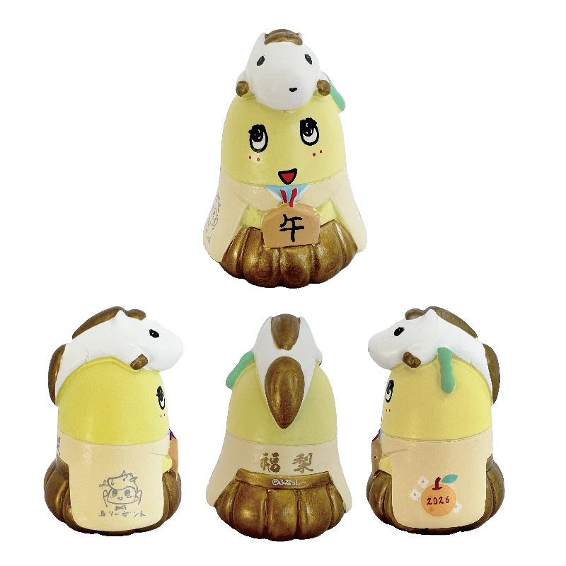 FL 午年ふなっしーポリフィギュアマスコット(金)