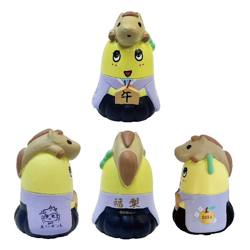 FL 午年ふなっしーポリフィギュアマスコット(紫)