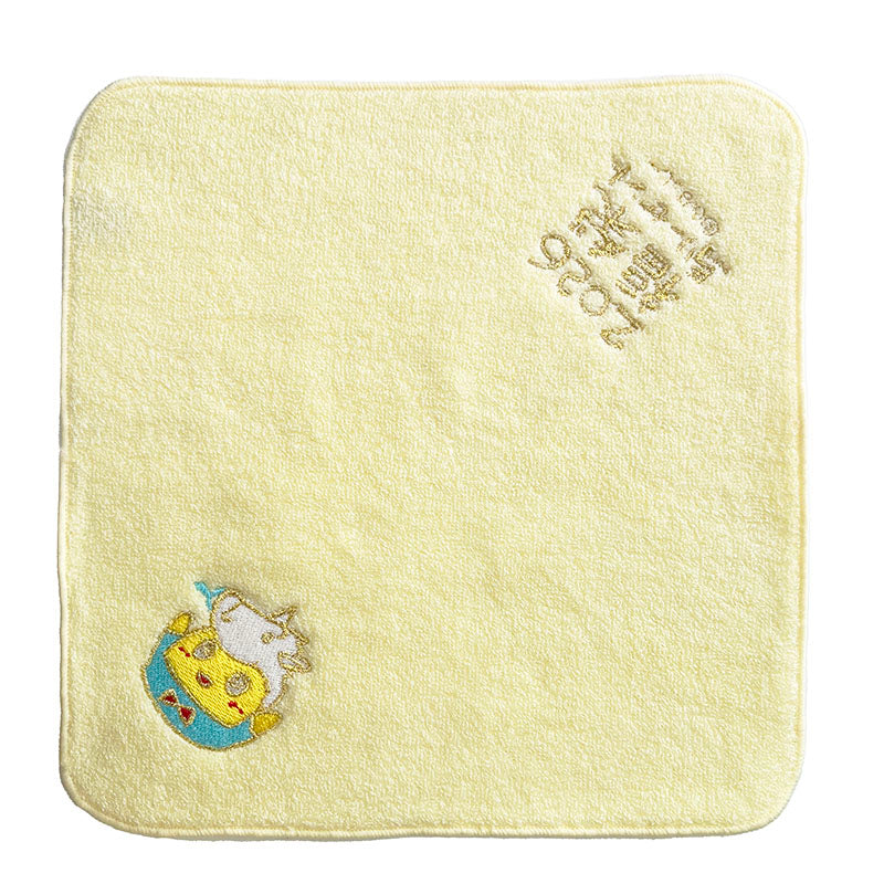 FL 午年ふなっしー刺繍ハンドタオル(黄)
