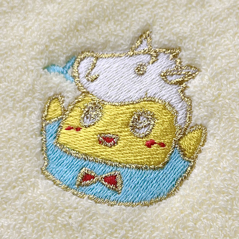 FL 午年ふなっしー刺繍ハンドタオル(黄)