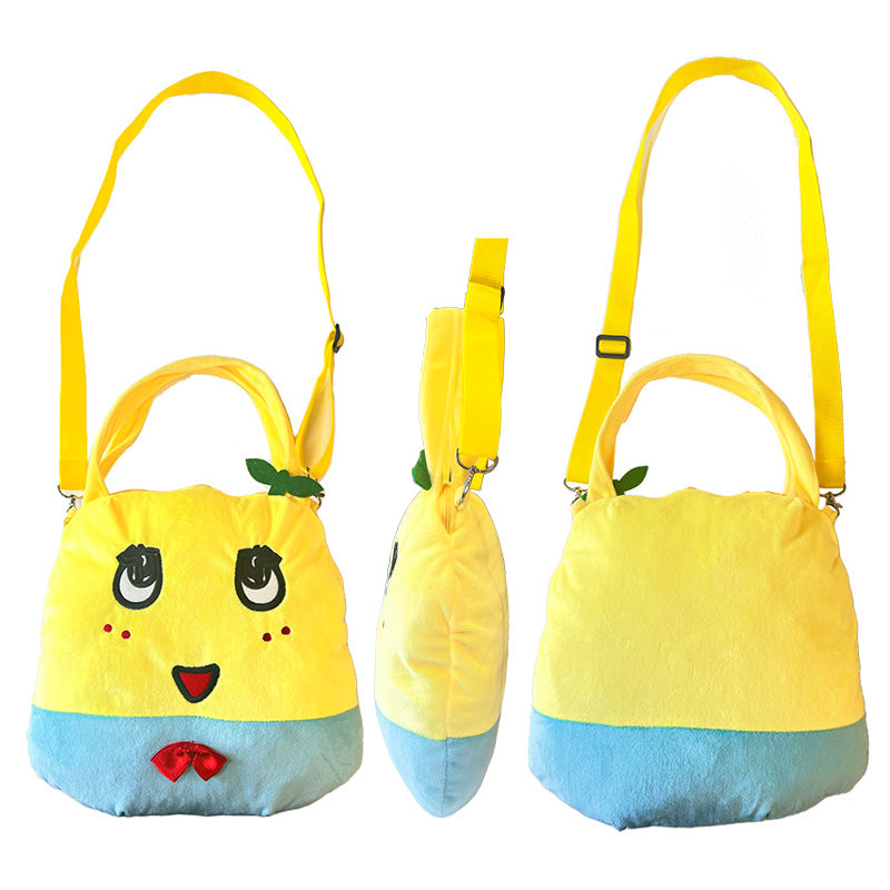 ふなっしー　ショルダーポーチ　新品　未使用　未開封　ショルダーバッグ　リュック PochiMart】FLふなっしーぬいぐるみフェイスショルダーバッグ（復刻版）