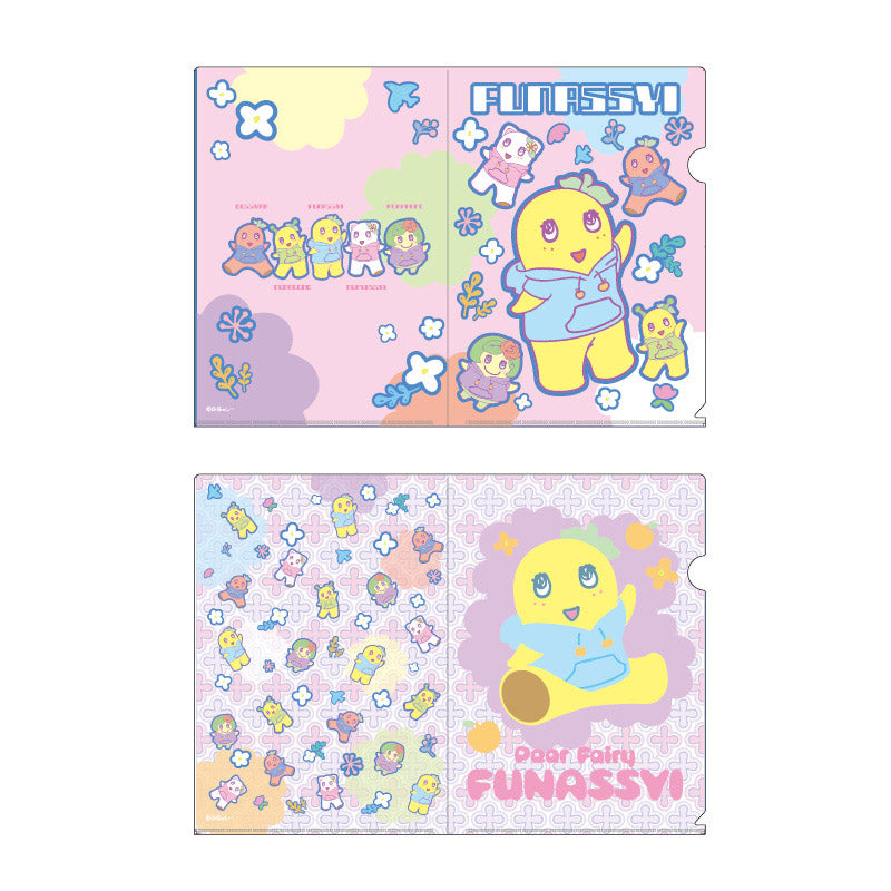 PochiMart】FL 原宿POPふなっしークリアファイル2枚セット