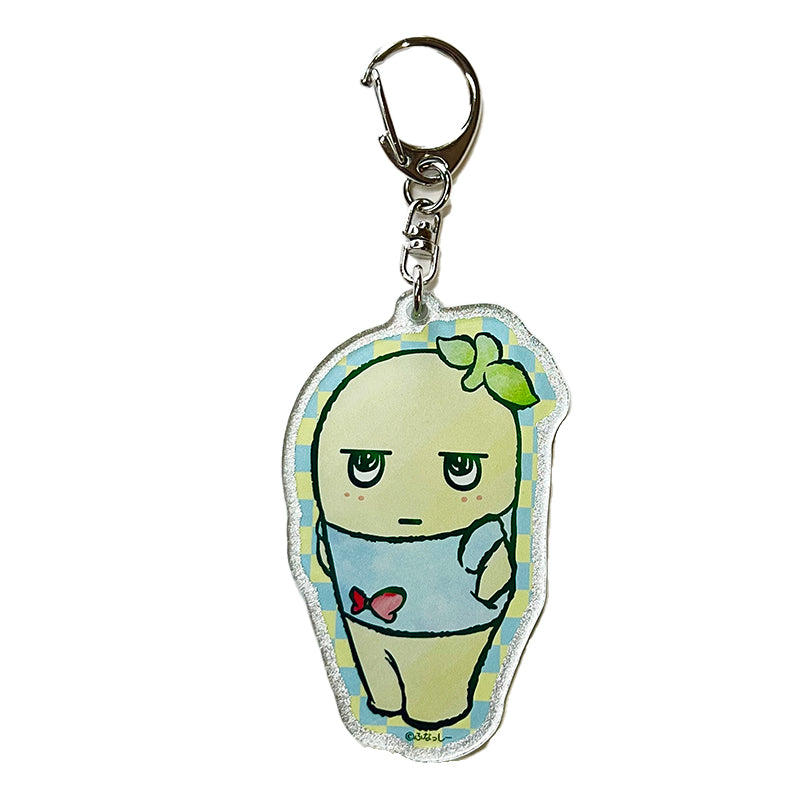 PochiMart】FL ジト目ふなっしー キラキラアクリルキーホルダー