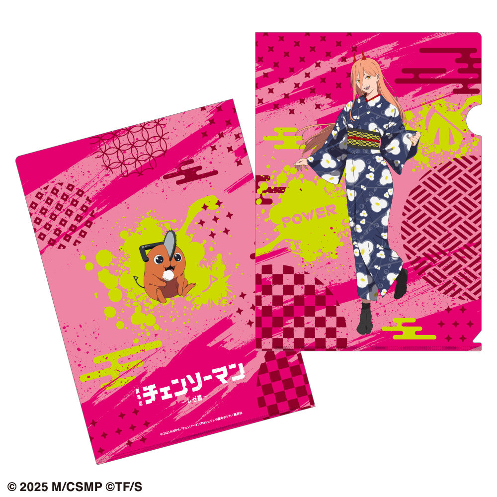 【ご予約2/24正午まで】クリアファイル パワー <3月下旬~4月上旬発送予定> / 劇場版『チェンソーマン レゼ篇』OMATSURI POP UP SHOP