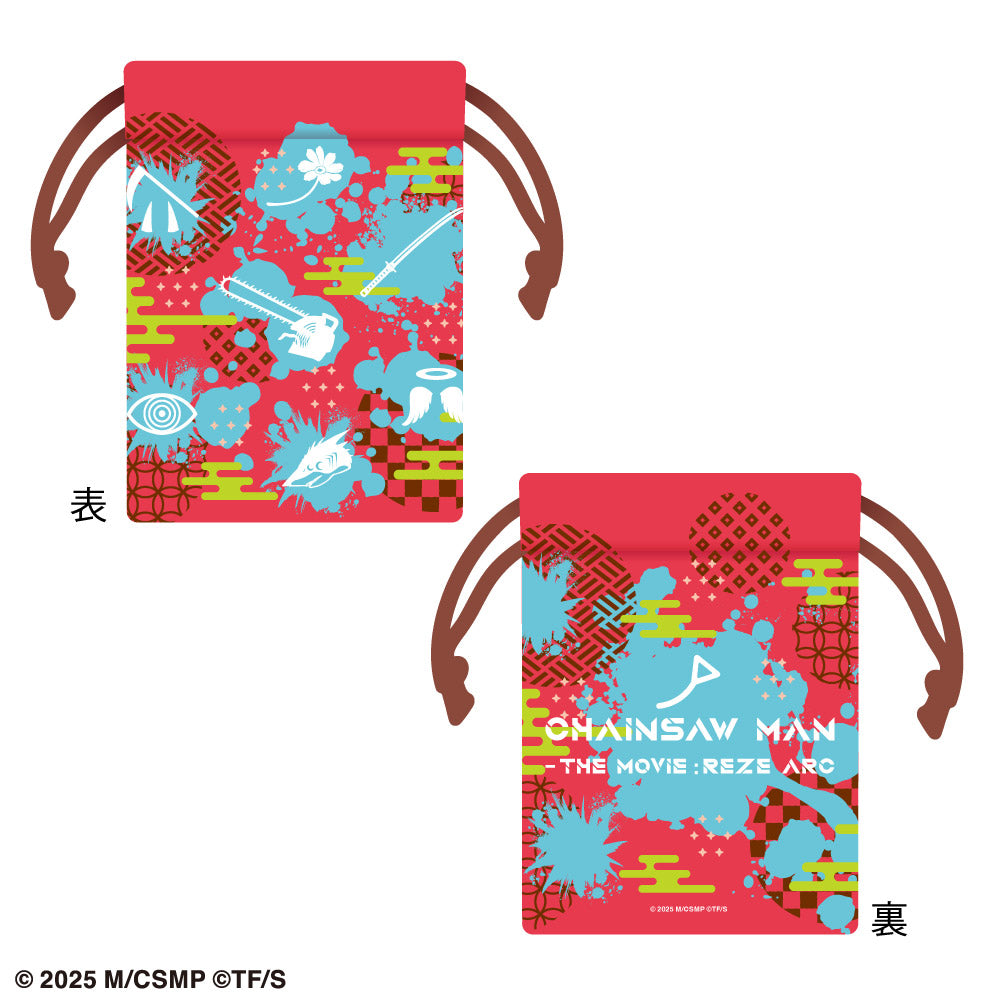【ご予約2/24正午まで】巾着入りリンゴ飴 <3月下旬~4月上旬発送予定> / 劇場版『チェンソーマン レゼ篇』OMATSURI POP UP SHOP