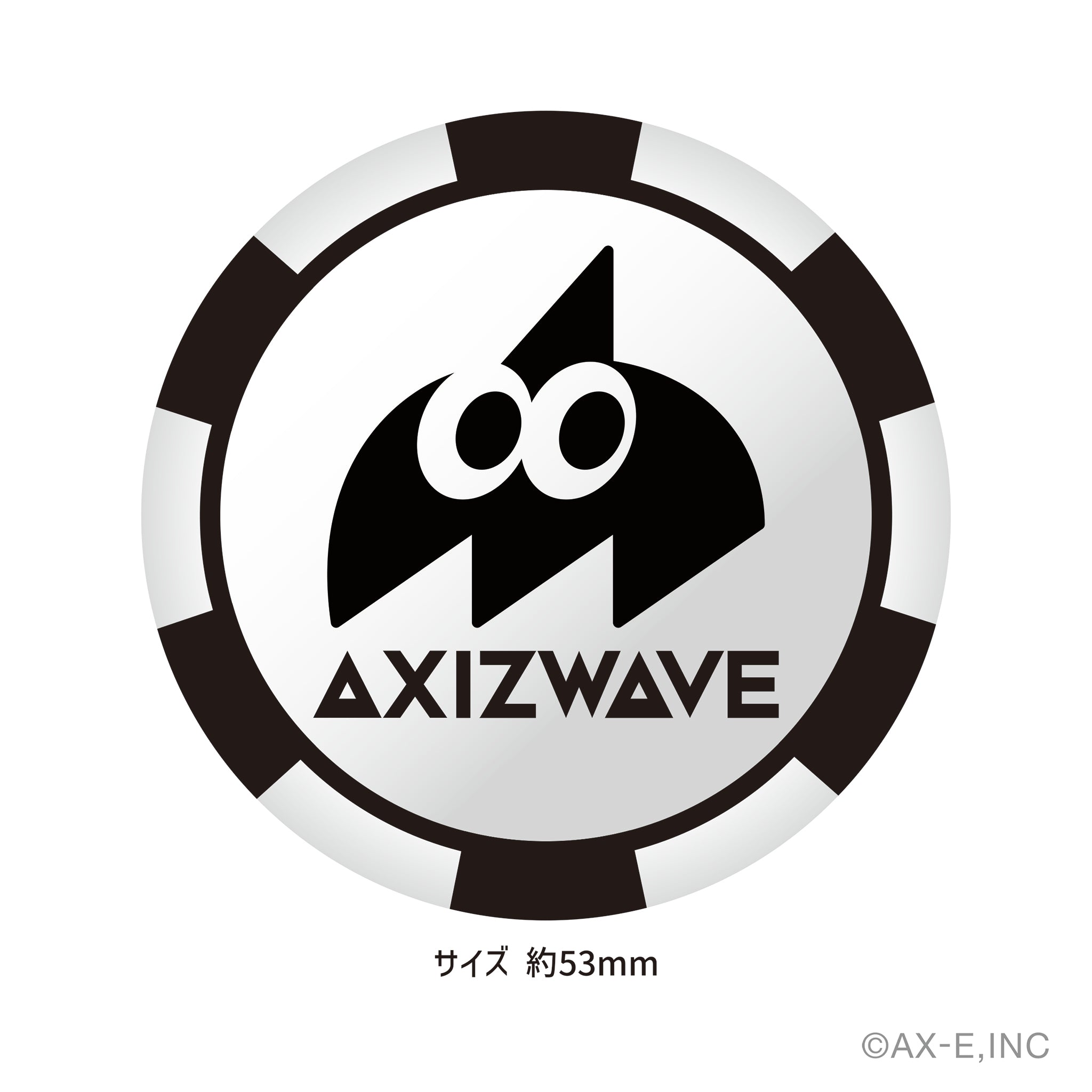 【ステッカー】AXIZ WAVE ステッカー