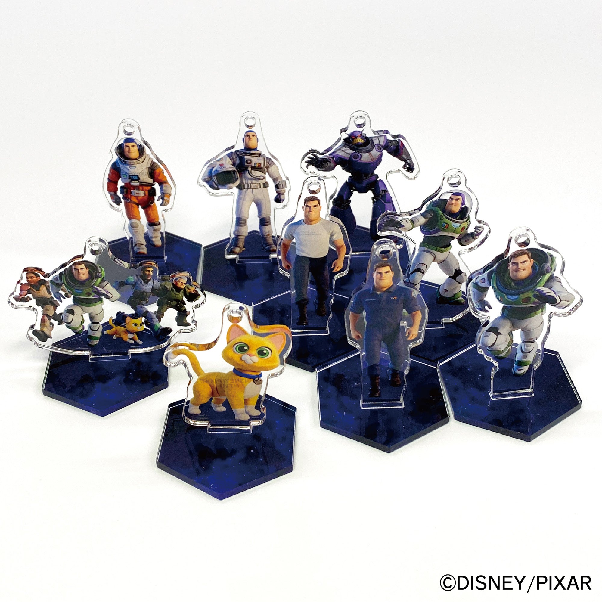 【スタンドポップ】PIXAR! バズ・ライトイヤー ブラインドボールチェーン付きアクリルスタンド