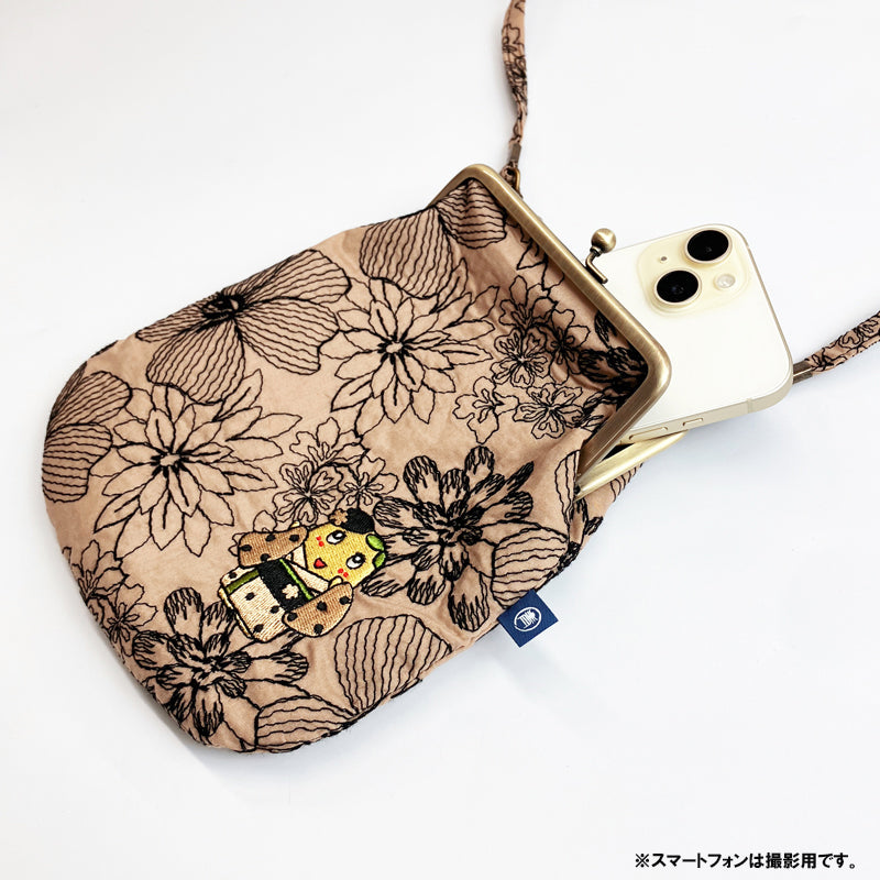 ふなっしーLAND kitekite×ふなっしーがま口ポシェット