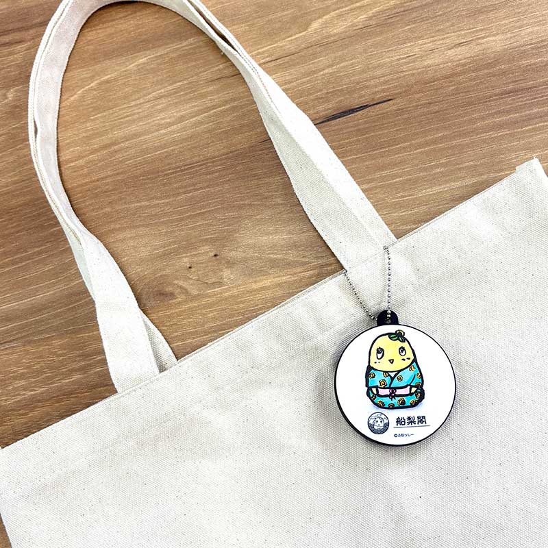 ふなっしーLAND 船梨閣 ふな女将のボイスキーホルダー