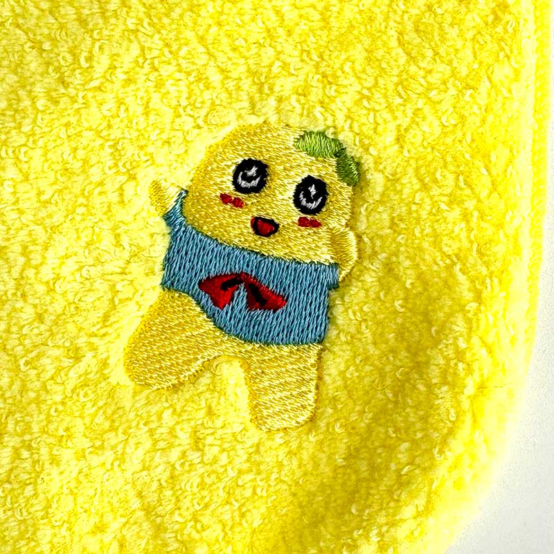 ふなっしーLAND ふなっしー刺繍ハンドタオル（イエロー）