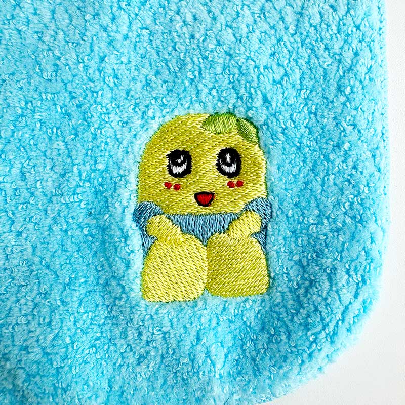 ふなっしーLAND ふなっしー刺繍ハンドタオル（ブルー）