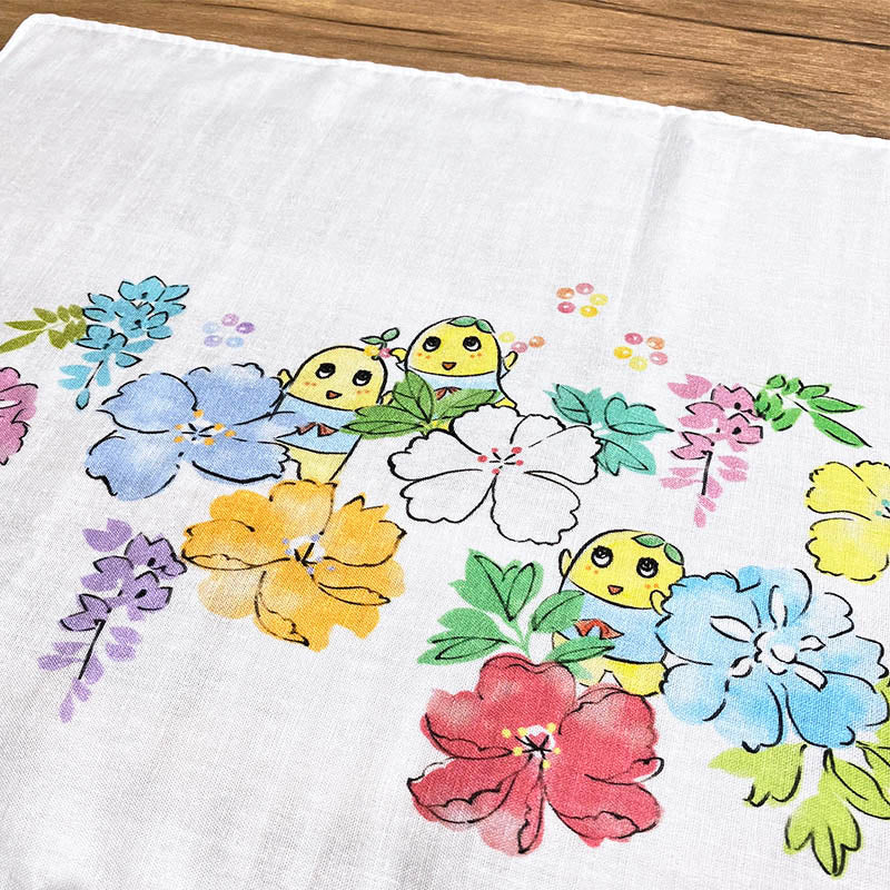 ふなっしーLAND ふなっしーガーゼタオル