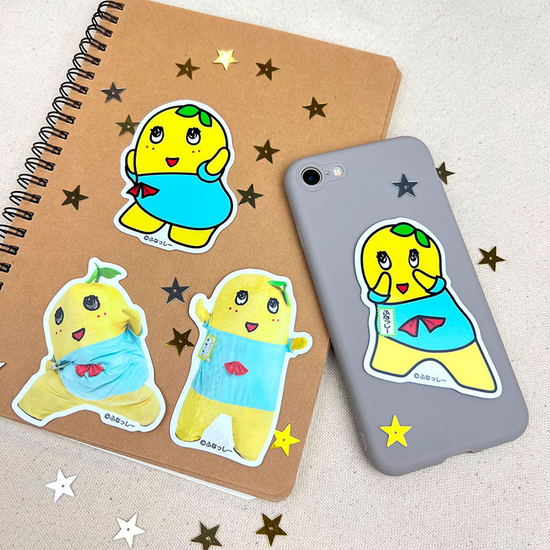 ふなっしービニールステッカー（プリケツ)