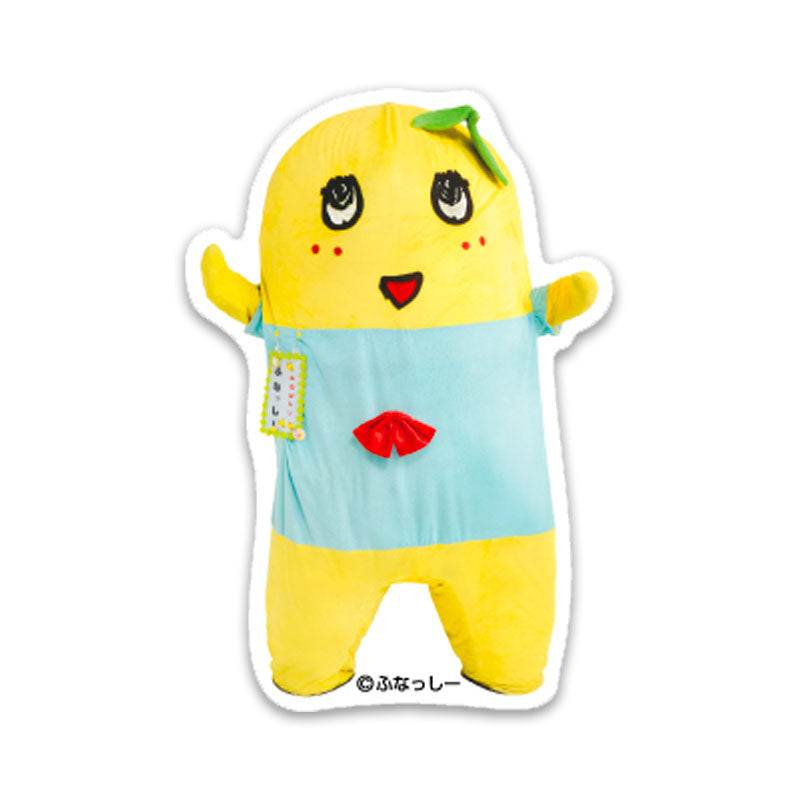 ふなっしービニールステッカー（梨汁ブシャー）