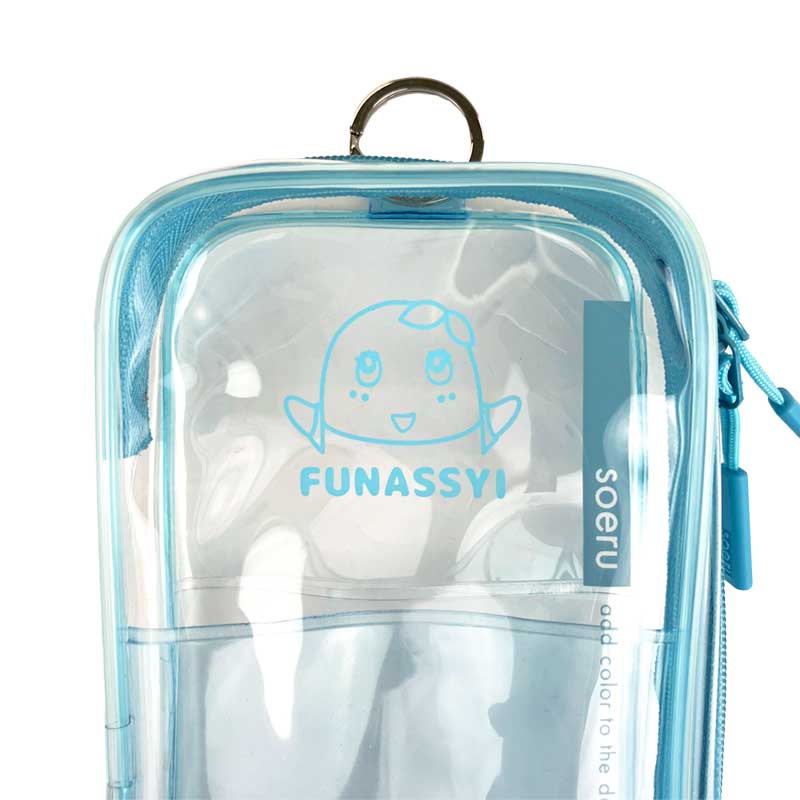 ふなっしーLAND ふなっしー梨活ラウンドジップペンケース