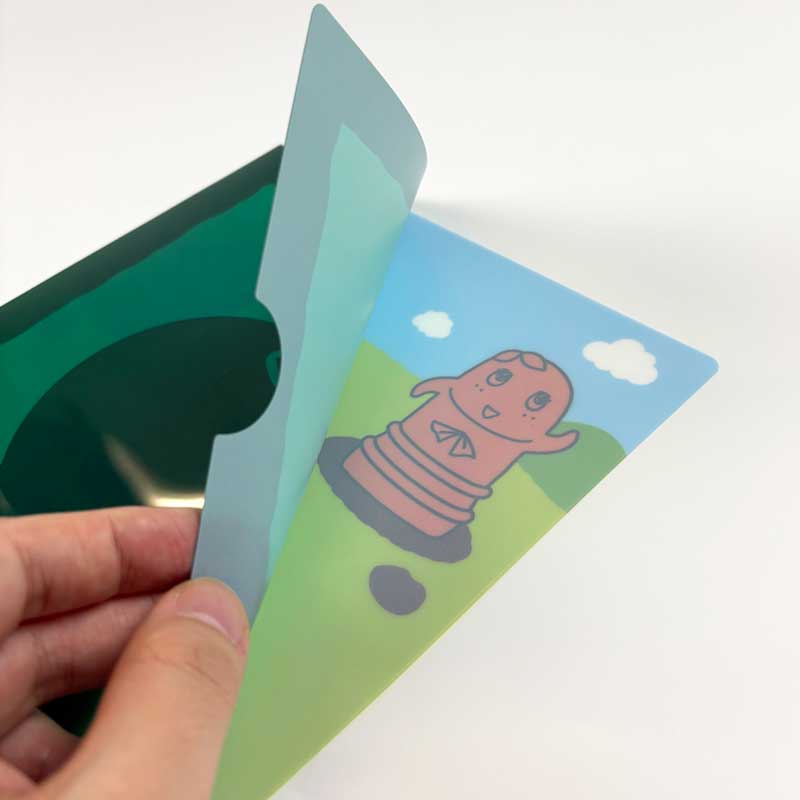 ふなっしーLAND ふなっしーはにわクリアファイル