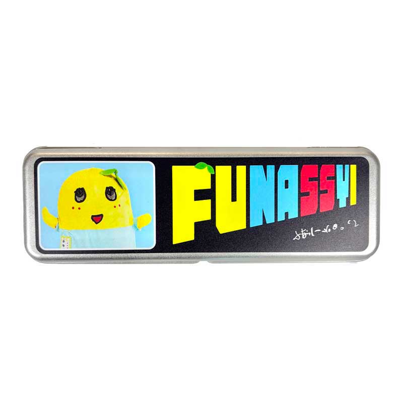 ふなっしーLAND ふなっしー缶ペンケース(実写)