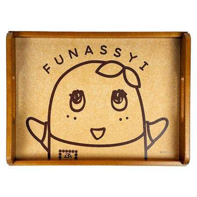 ふなっしーLAND ふなっしーウッドトレイ(かおがドン)