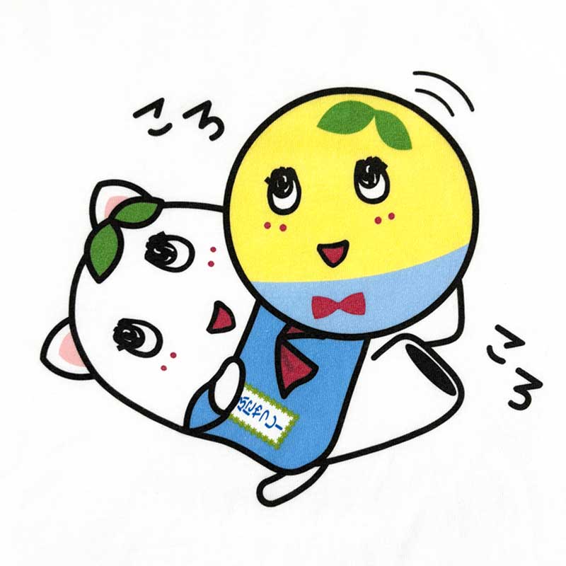 ふなっしーLAND ふなっしーたまとふにゃっしーTシャツ