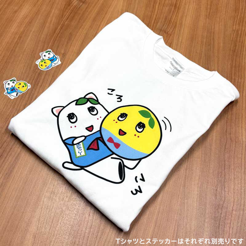 ふなっしーLAND ふなっしーたまとふにゃっしーTシャツ