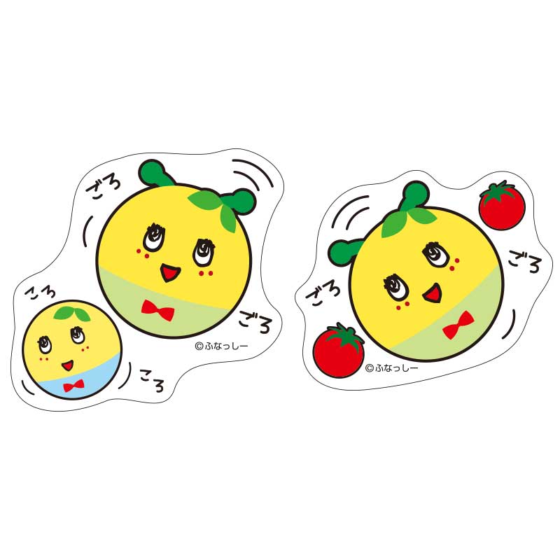 ふなっしーLAND ふなっしーころころごろごろーシールセット