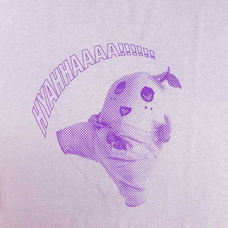 ふなっしーLAND ふなっしーヒャッハーTシャツ(ラベンダー)L