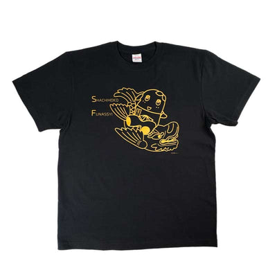 ふなっしーLAND ふなっしー金しゃちほこTシャツ