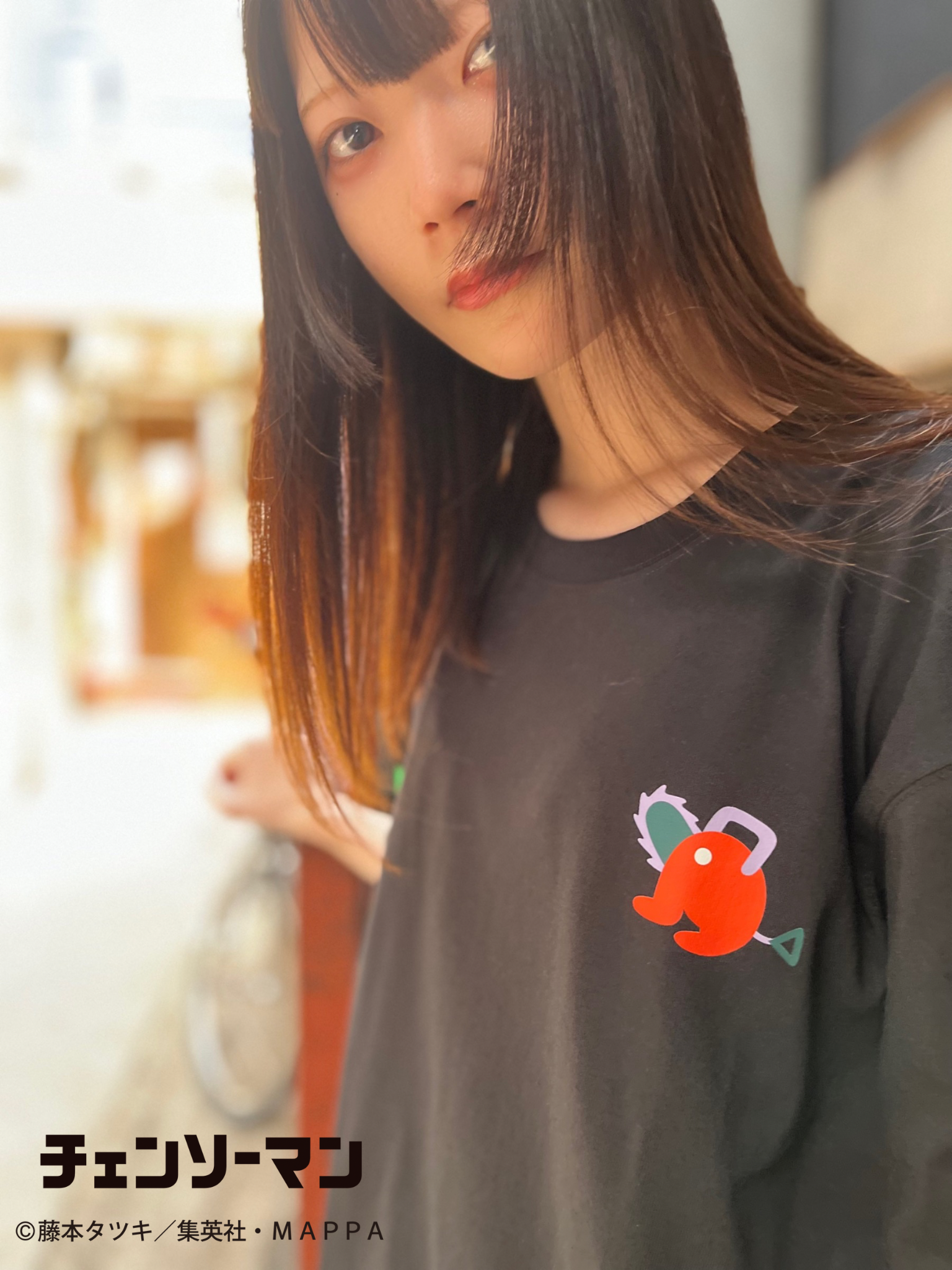 チェンソーマン×SAYORI WADA Tシャツ黒L( チェンソーマン）