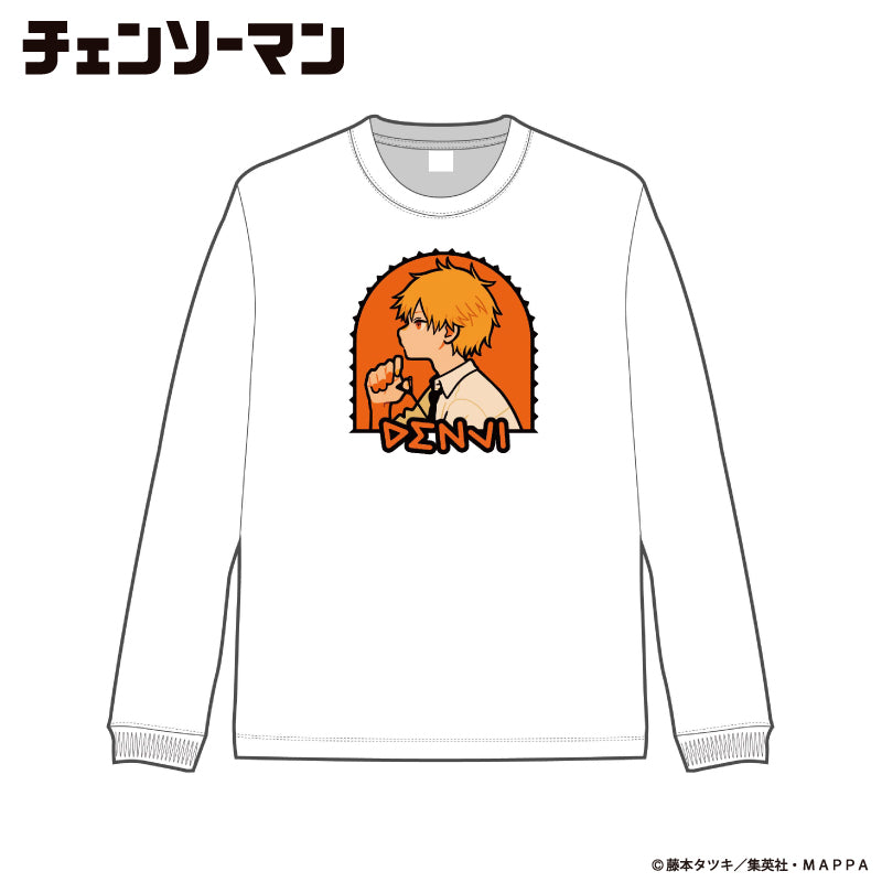 【ご予約2/3正午まで】チェンソーマン美好よしみコラボロングTシャツデンジL＜4月上旬頃発送予定＞