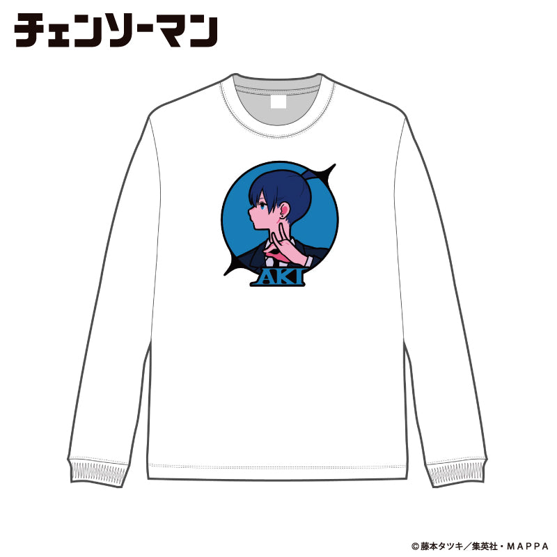 【ご予約2/3正午まで】チェンソーマン美好よしみコラボロングTシャツ早川アキL＜4月上旬頃発送予定＞