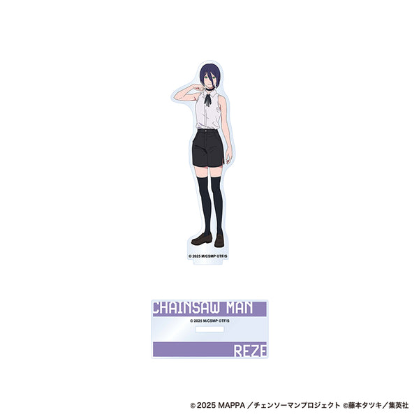 チェンソーマン レゼ TOWER RECORDS 木製マルチスタンド チェンソーマン タワレコ レゼ 木製マルチスタンド チェンソーマン