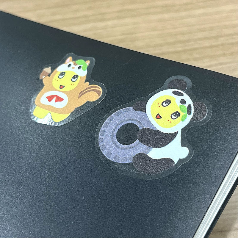 ふなっしーLAND どうぶつシールセット