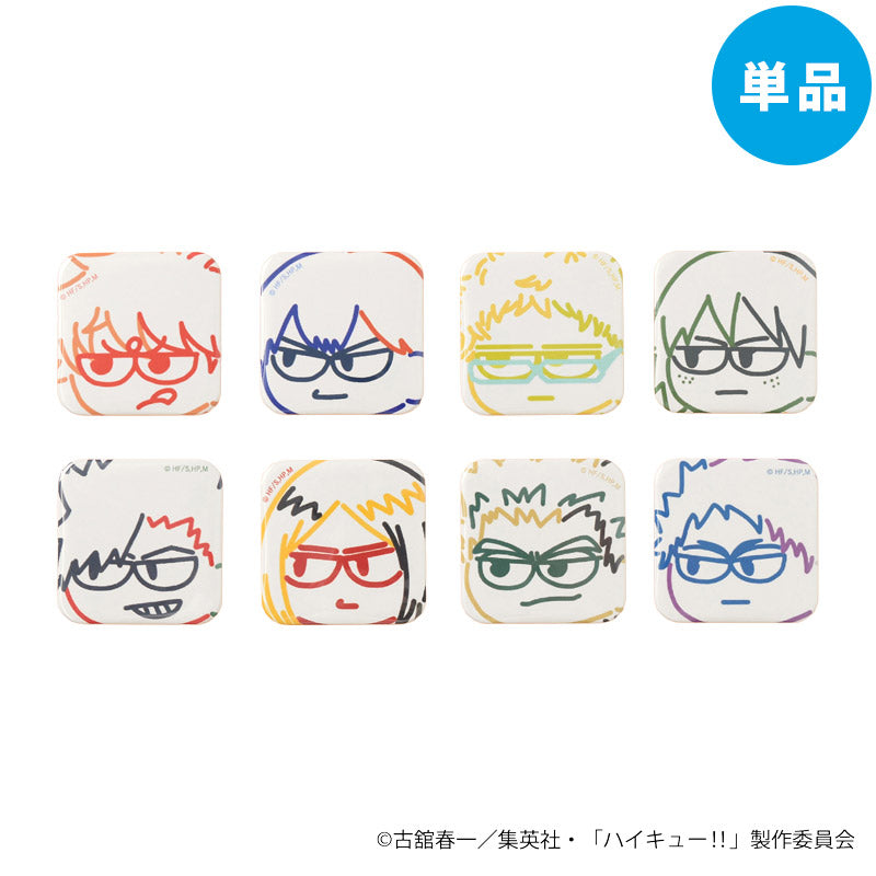 ハイキュー!! ジロリ トレーディング かくかん～ラインアートver.～ (全8種) 単品販売