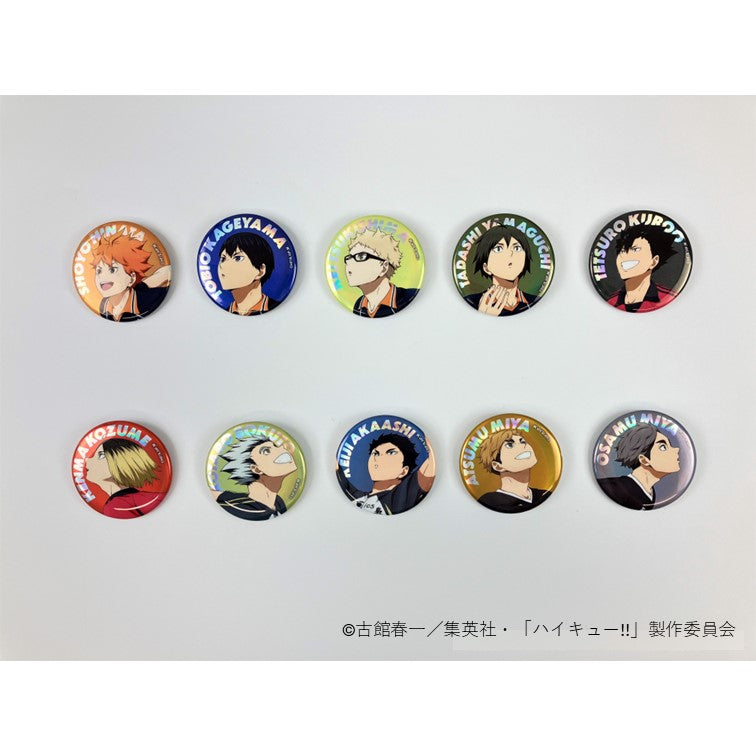 【ご予約6/30正午まで】 ハイキュー!! トレーディング缶バッジ 助走オーロラ (全10種 単品) ＜10月上旬頃発送予定＞
