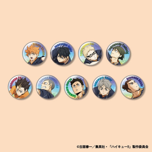 Pochimart】ハイキュー!! トレーディング缶バッジ 5期アクション