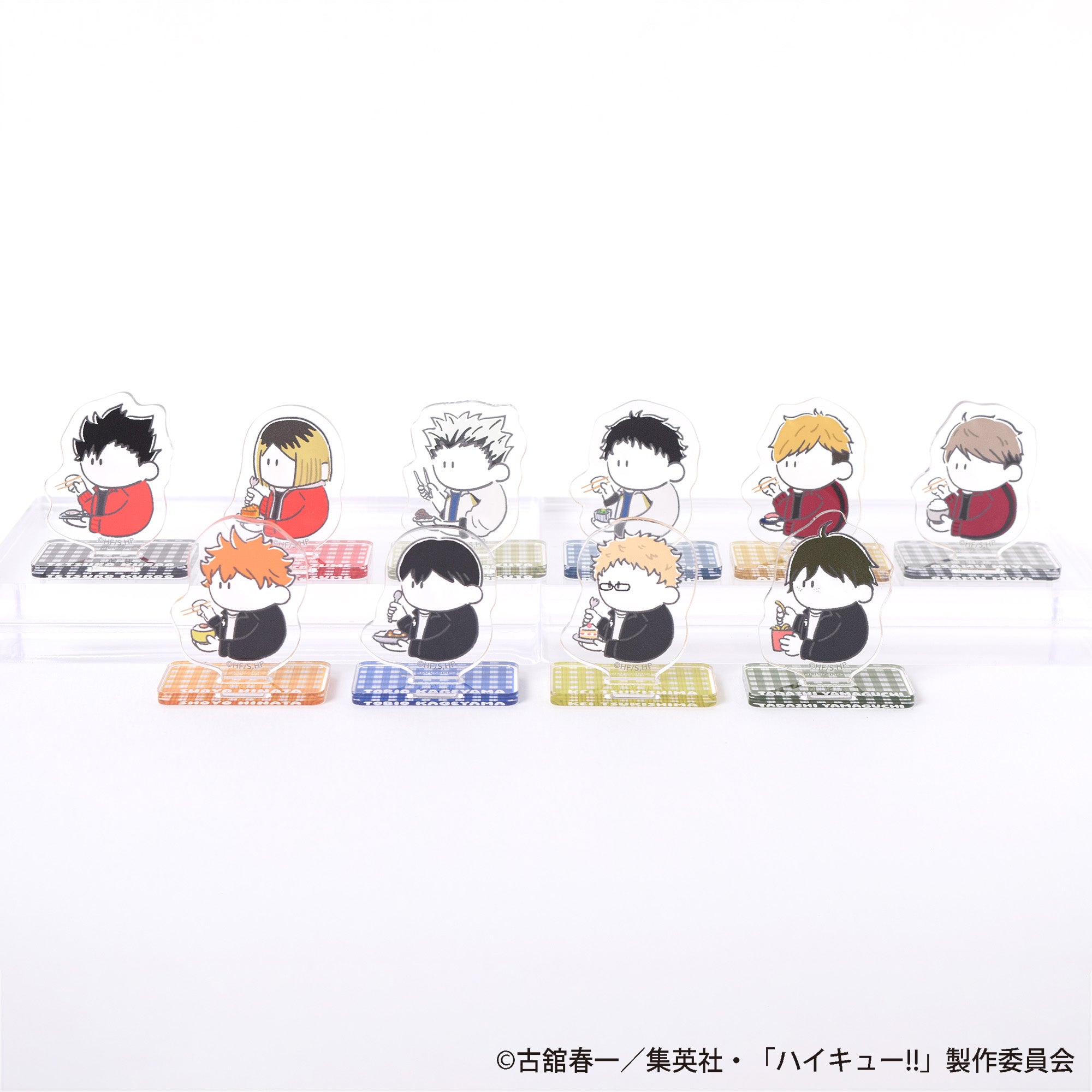 【ご予約6/30正午まで】 ハイキュー!! トレーディングミニアクリルスタンド -いただきますvol.1- (全10種 単品) ＜10月上旬頃発送予定＞