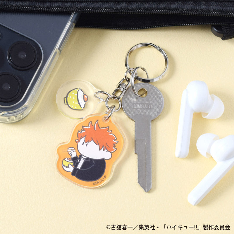 ハイキュー!! トレーディング 2連アクリルキーホルダー -いただきますvol.1-(全10種) 単品販売