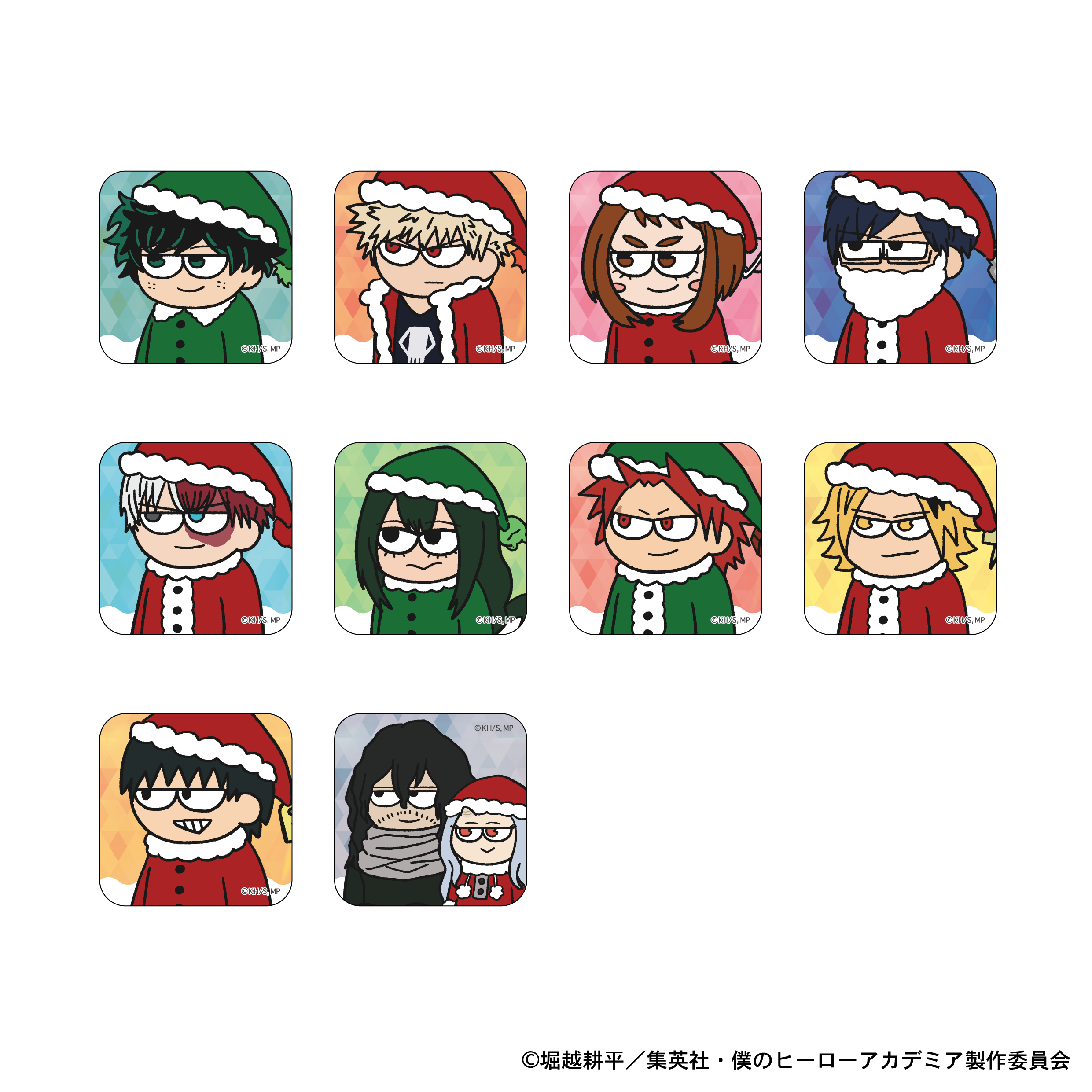 【ご予約10/1正午まで】僕のヒーローアカデミア ジロリかくかん ｰクリスマスver- (全10種 BOX)＜11月下旬頃発送予定＞