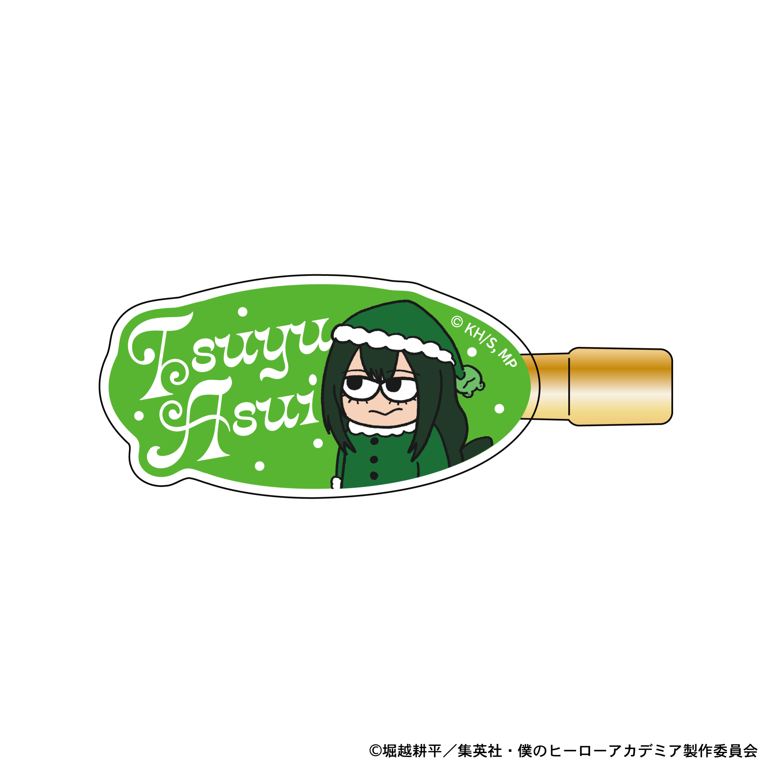【ご予約10/1正午まで】僕のヒーローアカデミア ジロリ ヘアクリップ -クリスマスver- (蛙吹梅雨)＜11月下旬頃発送予定＞