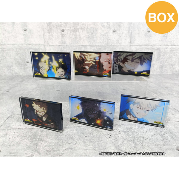 未開封　全種セット　ヒロアカ　場面写アクリルブロック　爆豪 PochiMart】僕のヒーローアカデミア トレーディング 場面写アクリル