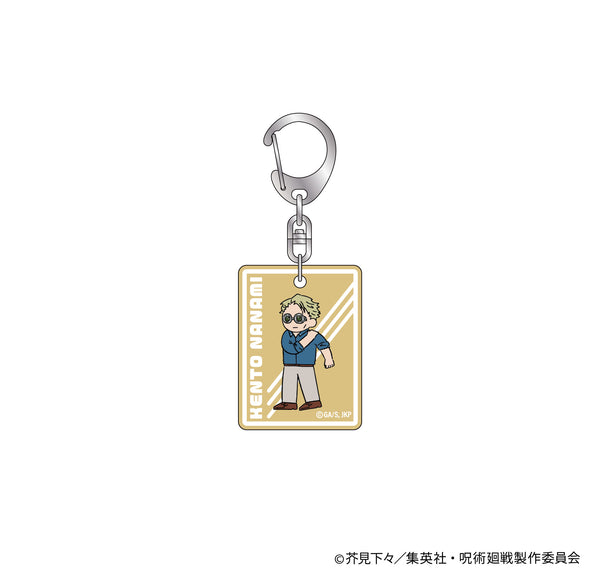 【キーホルダー】呪術廻戦 ジロリラバー塗装アクリルキーホルダー～体操ver～(七海建人)【予約は10月5日(木)まで】