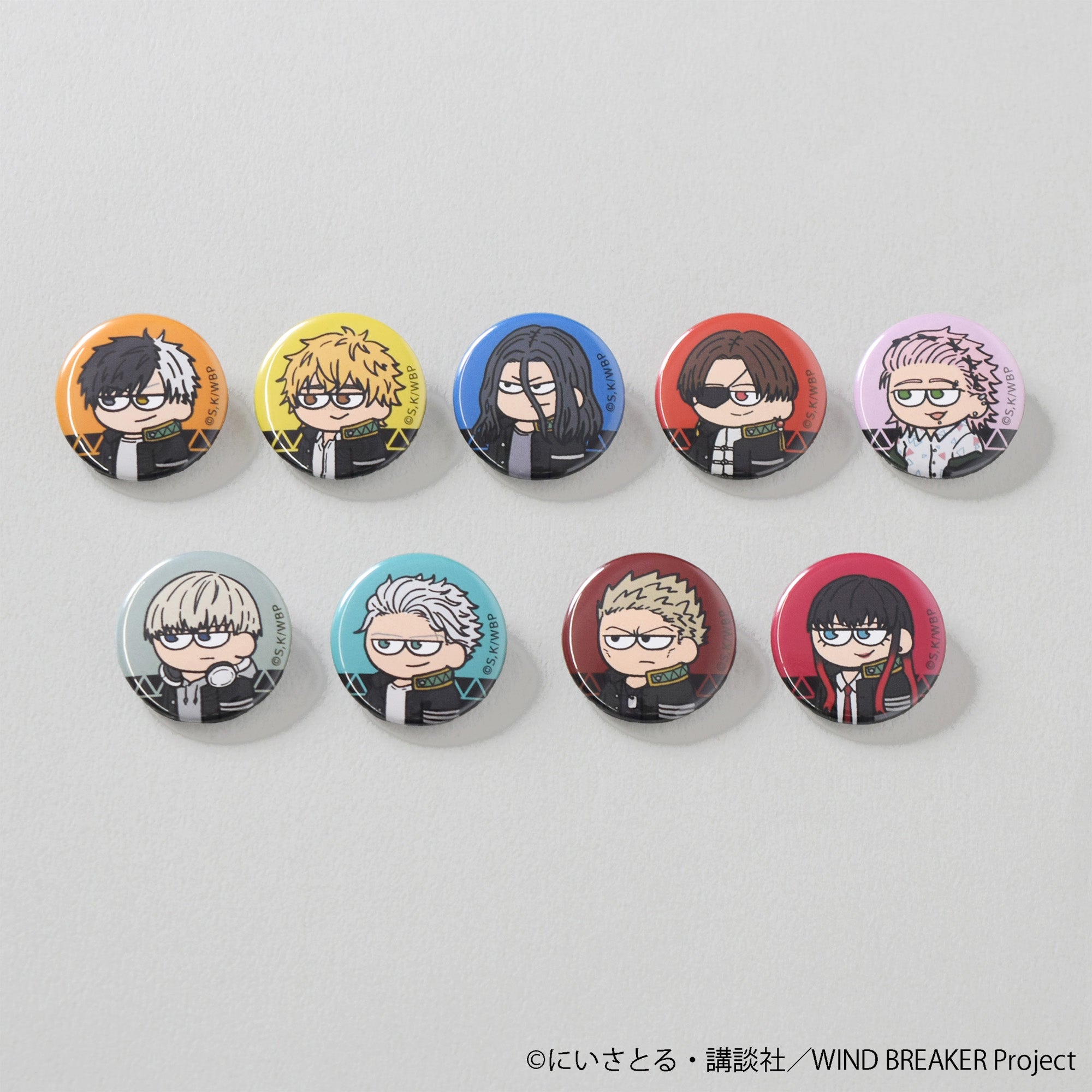 【ご予約7/14正午まで】WIND BREAKER ジロリ トレーディング まめかん (9種 BOX) ＜10月中旬頃発送予定＞